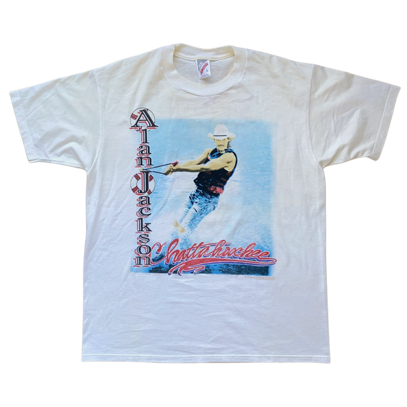 Alan Jackson Rare Chattahoochee Tee Size L