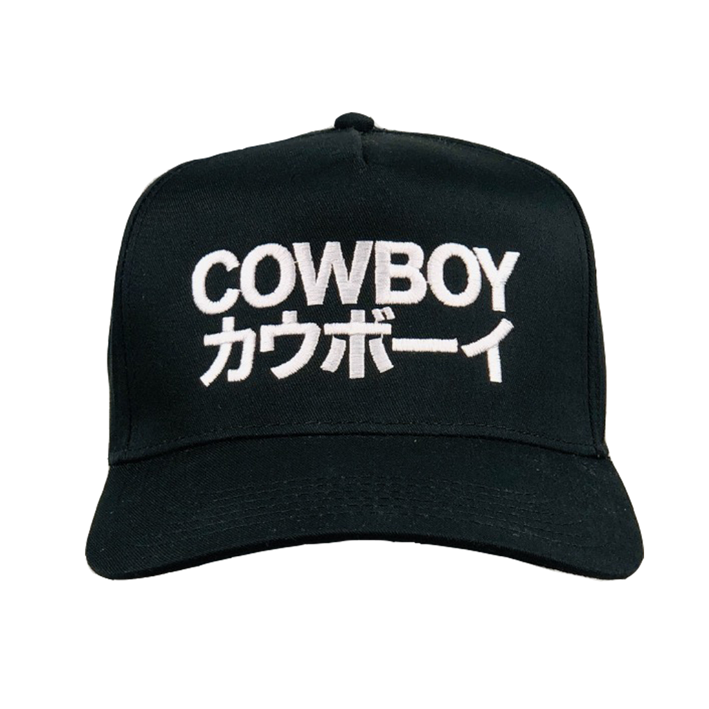 Cowboy Hat Japan Black Snapback Cap