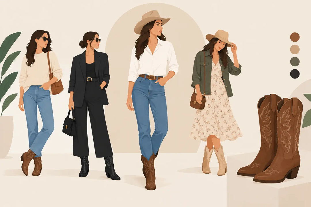 How to Style Cowboy Boots Without Playing Dress-Up