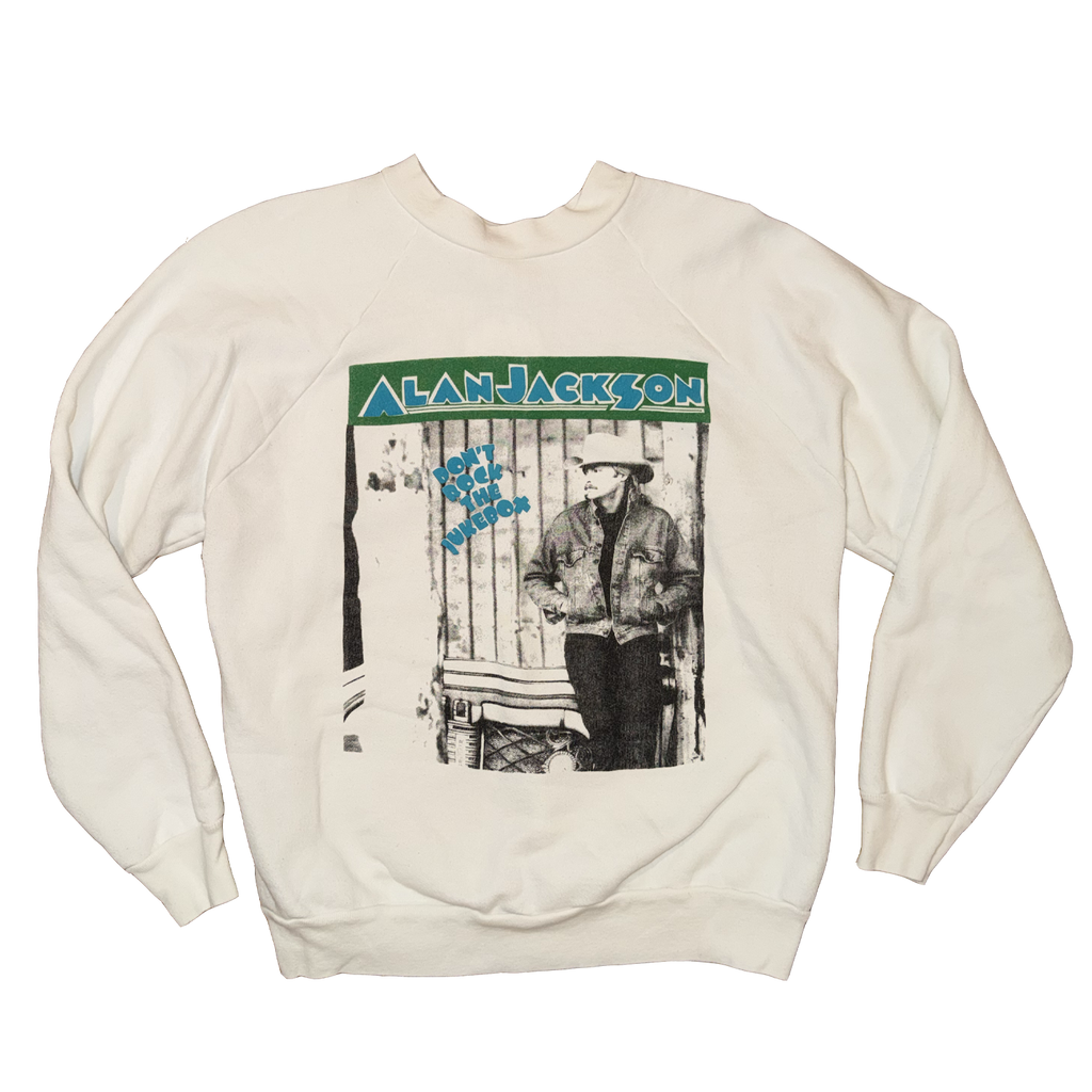 Alan Jackson Don't Rock The Jukebox Sweatshirt Size S