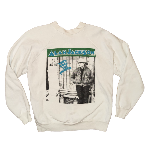 Alan Jackson Don't Rock The Jukebox Sweatshirt Size S