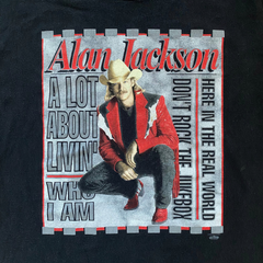 Alan Jackson 1995 Grey/Red Graphic Tee Size XL
