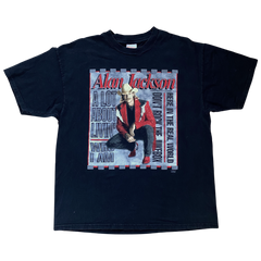 Alan Jackson 1995 Grey/Red Graphic Tee Size XL