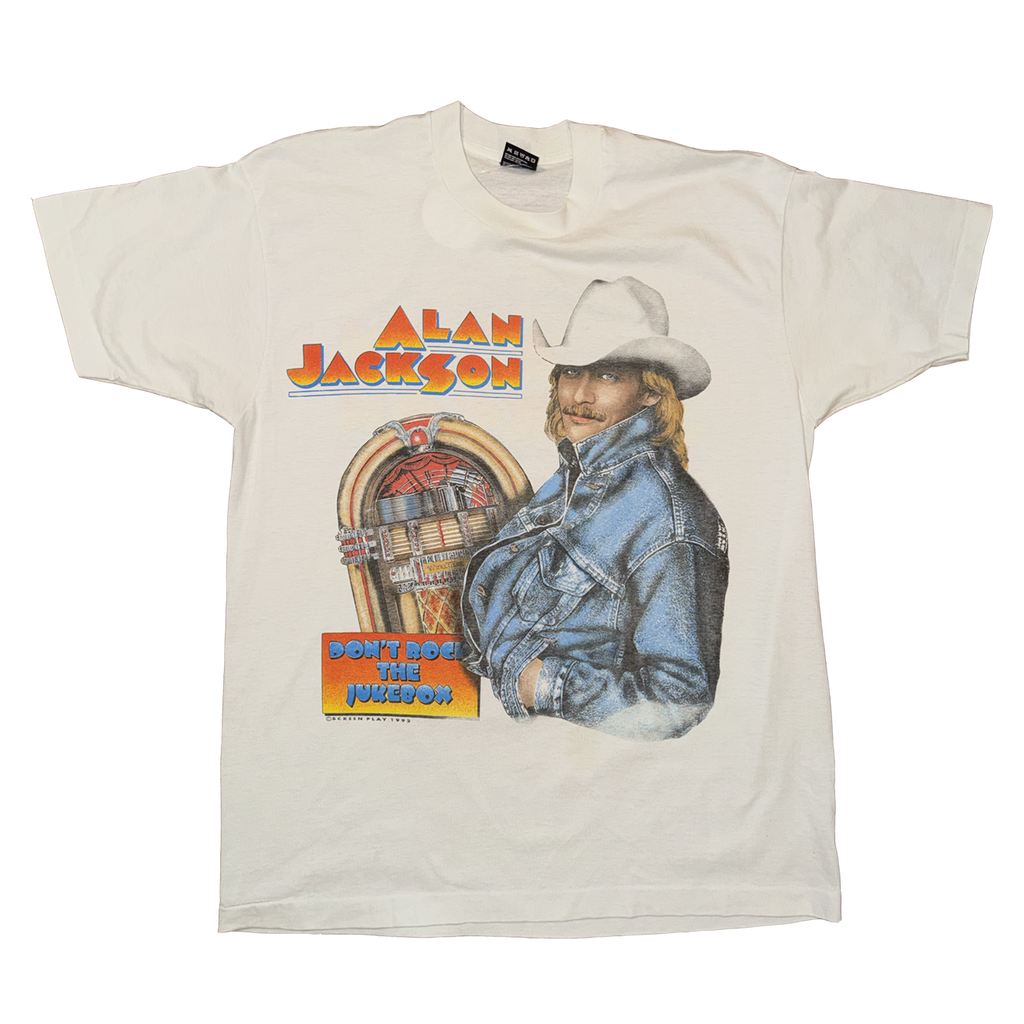 Alan Jackson RARE Don't Rock The Jukebox Size L