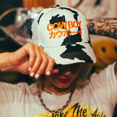 Cowboy Hat Japan Cow Snapback Cap