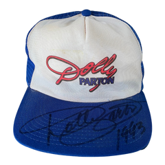 Dolly Parton Rare Autographed Trucker Hat