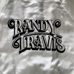 Randy Travis Rare Silver Tour Jacket Size L