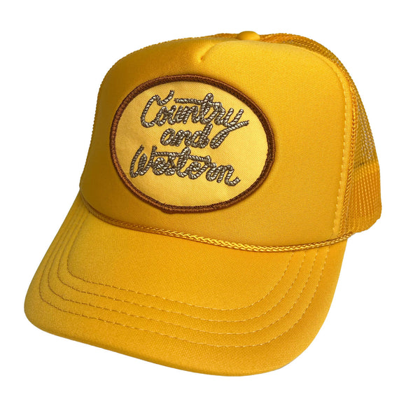 Country & Western Gold Trucker Hat