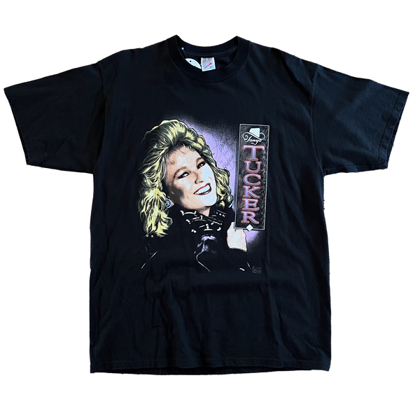 Tanya Tucker Autographed 1993 Tour Tee Size XL