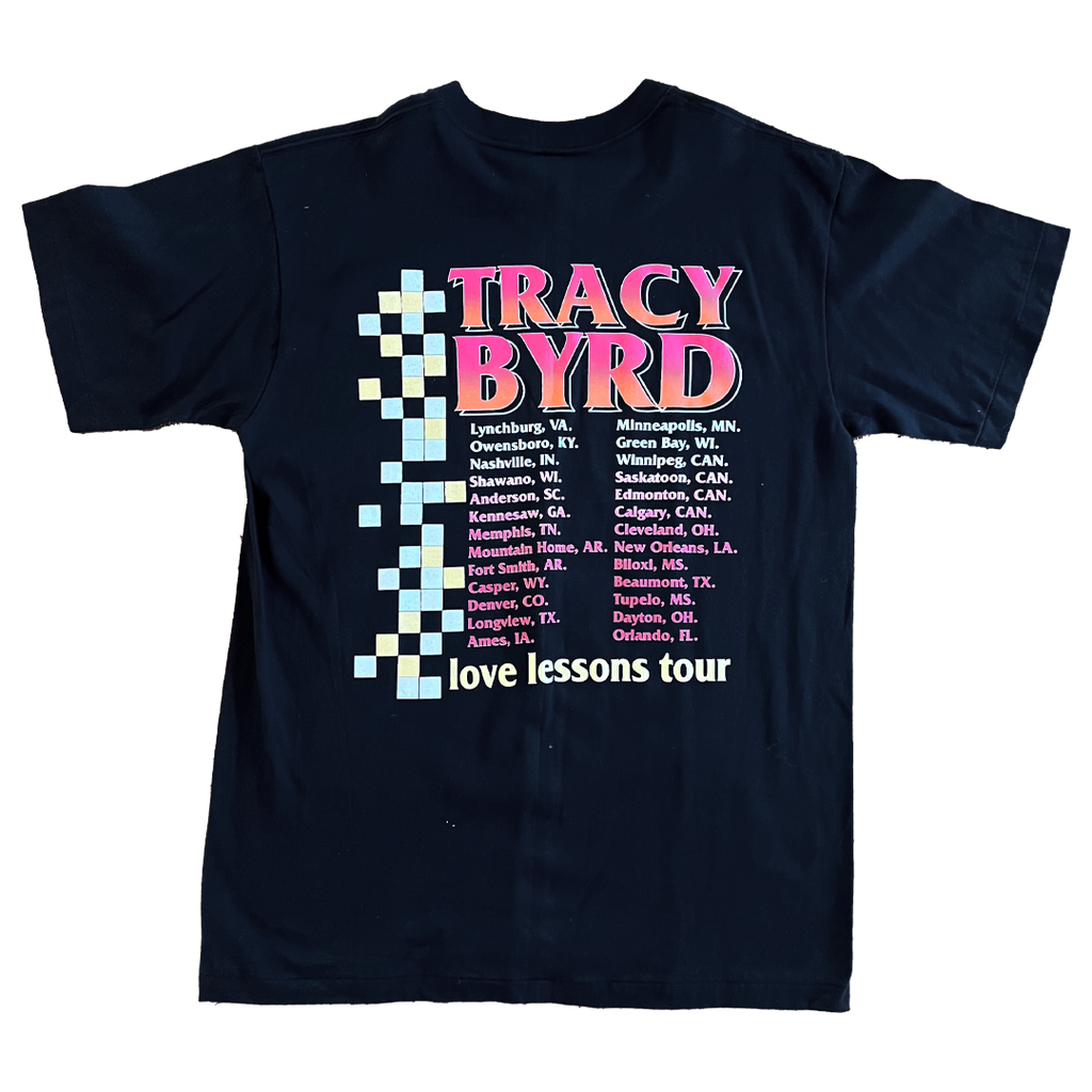 Tracy Byrd Love Lessons Deadstock Tour Tee Size L