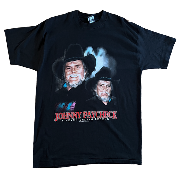 Johnny Paycheck Deadstock 1996 Tour Tee Size XL