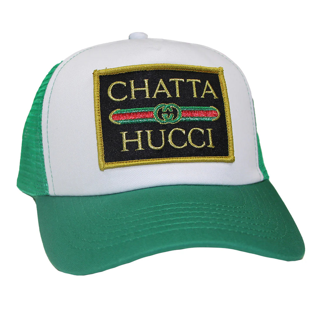 Chattahucci Patch Green Trucker Hat