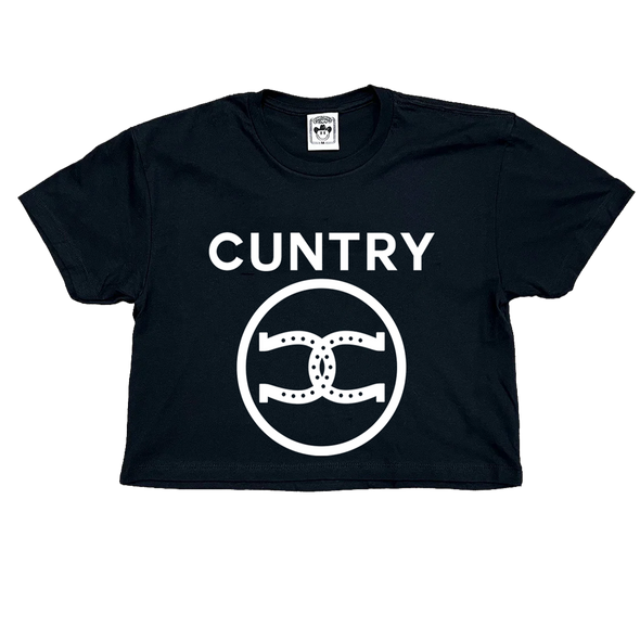 CUNTRY Ladies Crop Top