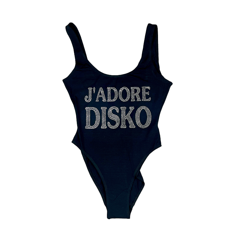 J'Adore Disko Rhinestone Women's Bodysuit