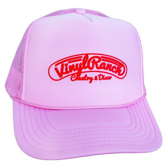 Country & Disco Trucker Hat - Pink